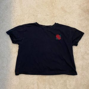 Cute black Hollister shirt!!